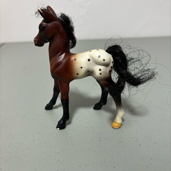 Breyer Pony Foal Horse with hair Collectible Toy VTG - Picture 9 of 10
